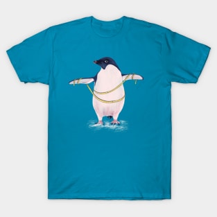 Cute Fat Penguin On Diet T-Shirt